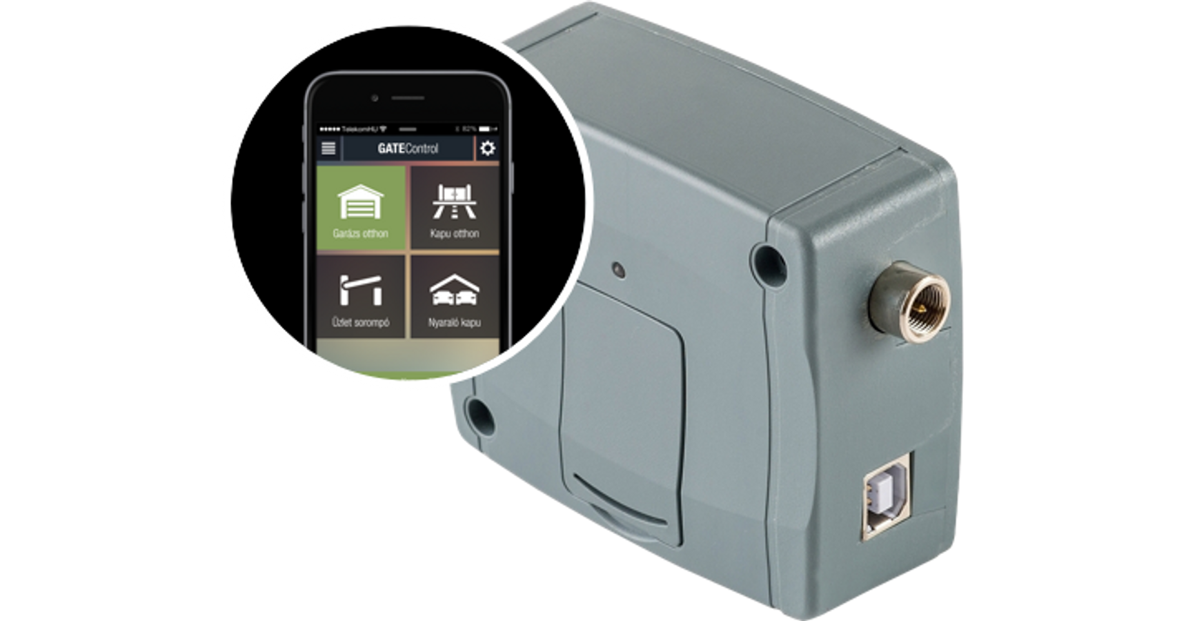 GSM Gate Control PRO 1000 kapuvezérlő